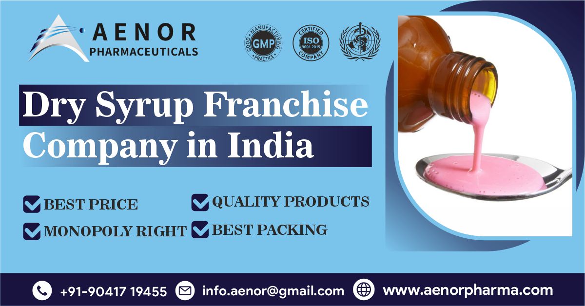 Dry Syrup Franchise Company in india